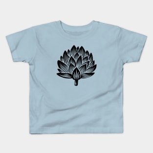 Artichoke Black Kids T-Shirt